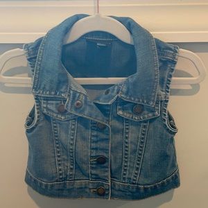 Denim vest
